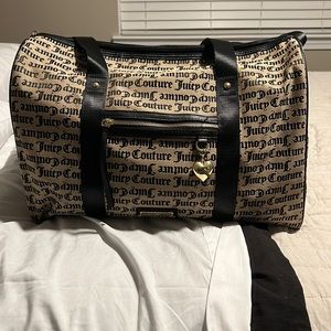 Juicy couture duffel bag